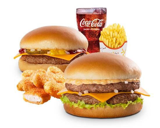 G2  : 1  GLD +  4 Nuggets ou Cheese