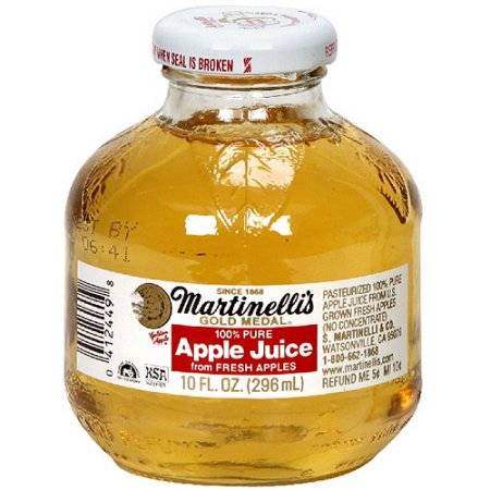 Martinelli's Gold Medal - Apple Juice - 24/10 oz glass bottles (1X24|1 Unit per Case)