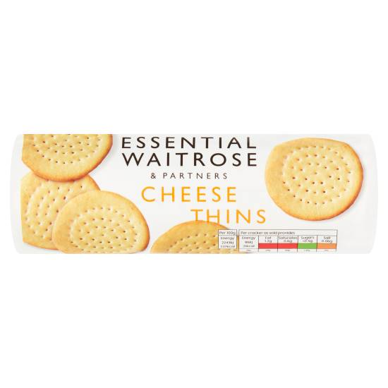 Waitrose Essential Cheese Thins