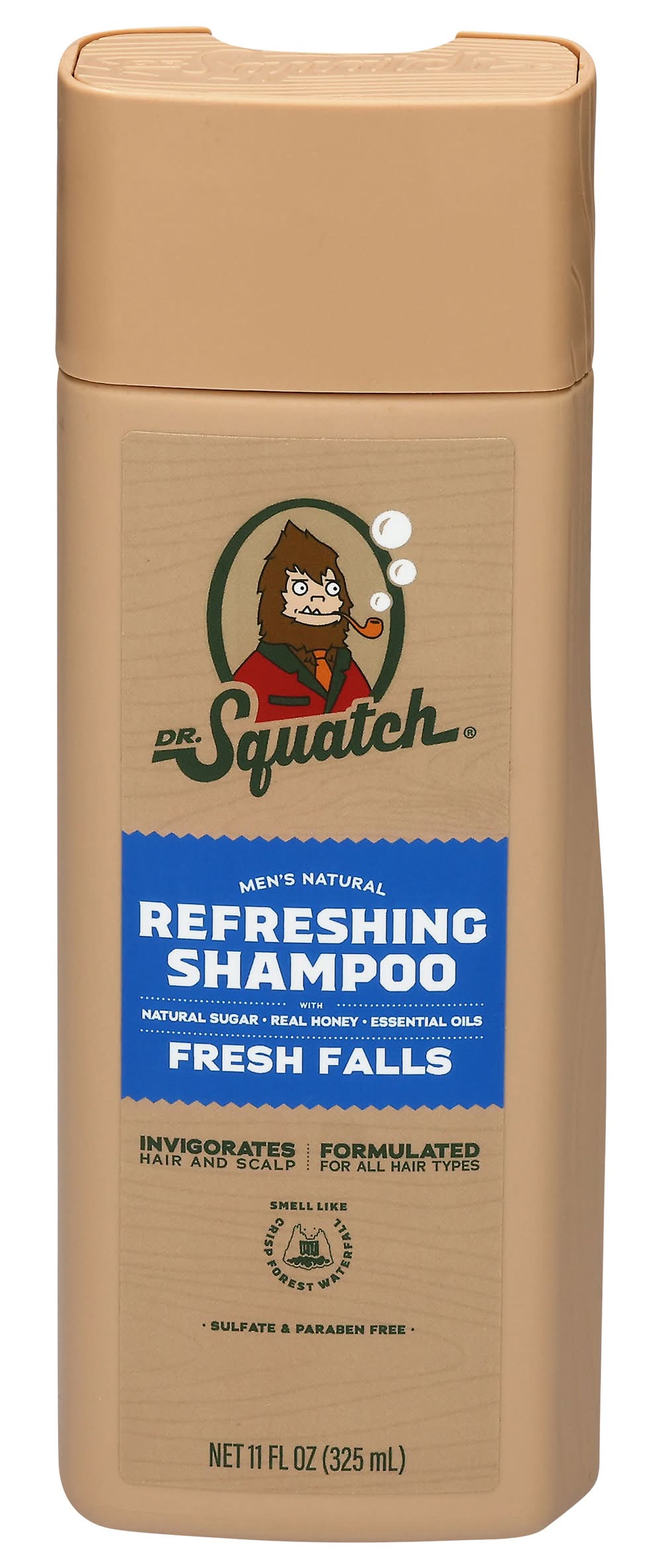 Dr. Squatch Fresh Falls Men's Natural Refreshing Shampoo (11 fl oz)