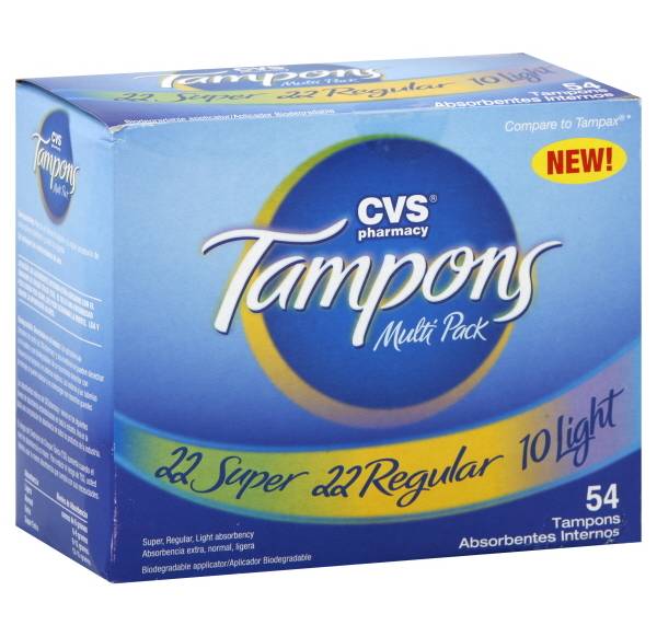 CVS Pharmacy Multi pack Tampons (54 ct)