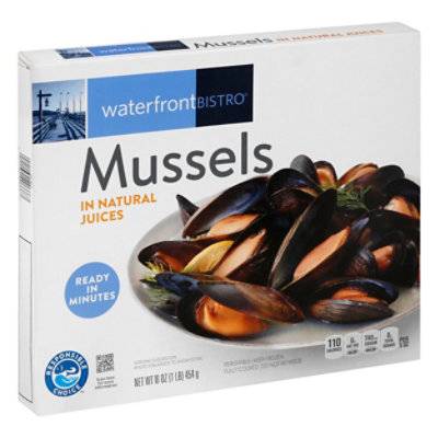Waterfront Bistro Mussels in Natural Juices