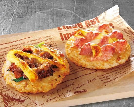 ごはんピザ2個セット 「プルコギ＆明太マヨ」 Set of 2 rice pizzas “Bulgogi & Mentaiko Mayo