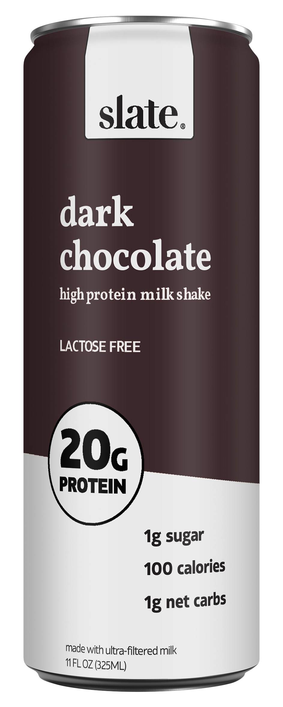 Slate Lactose Free Ultra Filtered Milk, Dark Chocolate (11 fl oz)