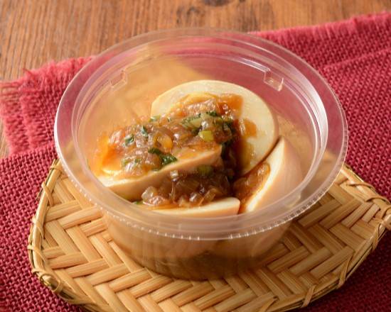ピリ辛ねぎだれで食べる旨辛たまご