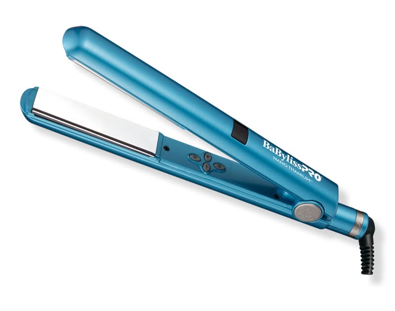 BaBylissPro Nano Titanium Digital Straightening Iron 1 in
