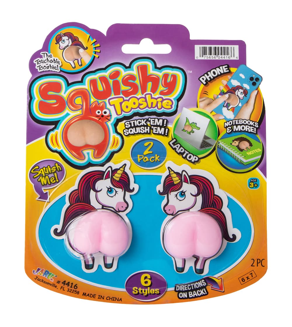Squishy Tooshie™ 2-Pack (Styles May Vary)