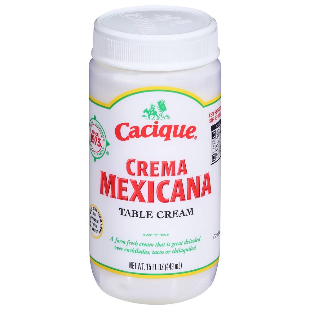 Cacique Crema Mexicana Table Cream (15 fl oz)