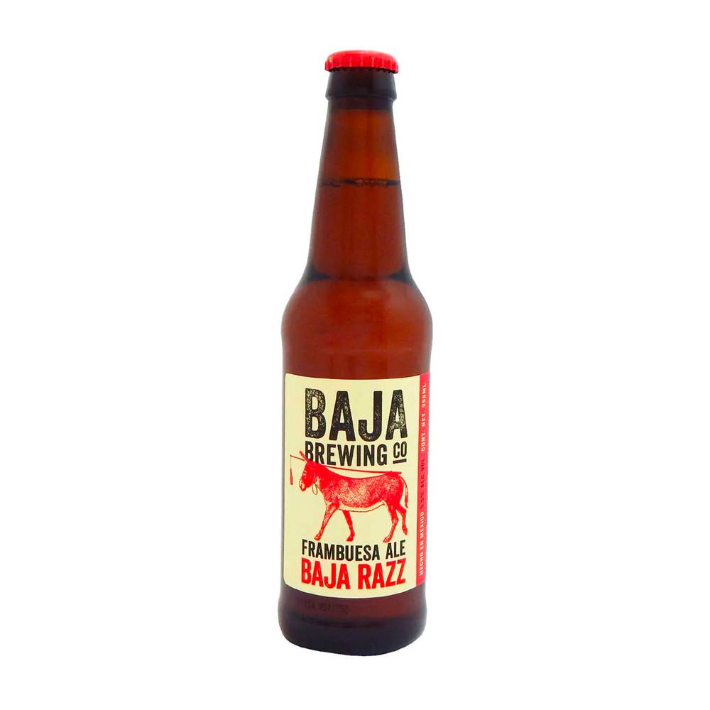 Baja brewing co. cerveza baja razz frambuesa (330 ml)