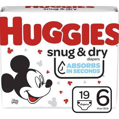 HUGGIES Snug&Dry Xxxl Jumbo 19 S6