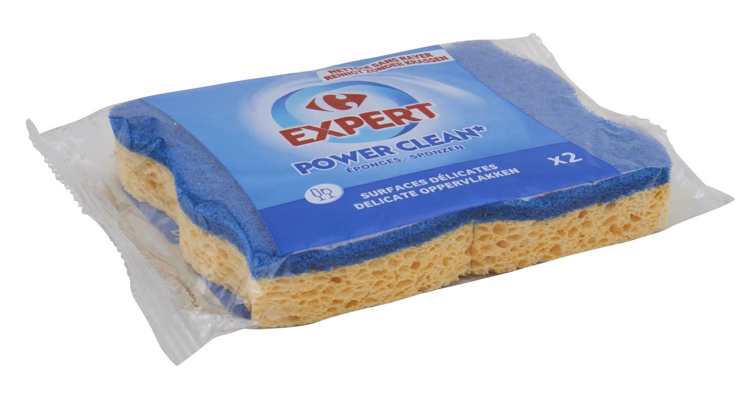 Carrefour Expert - Eponges surfaces délicates (70g)