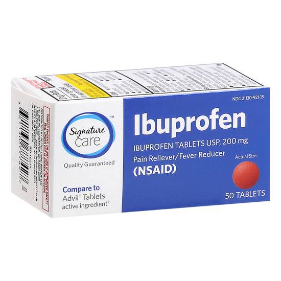 Signature Care Ibuprofen Tablets (50 tablets)