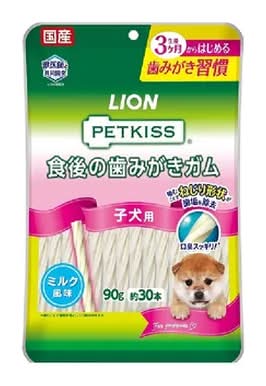 PETKISS食後の歯みがきガム 子犬用 90g