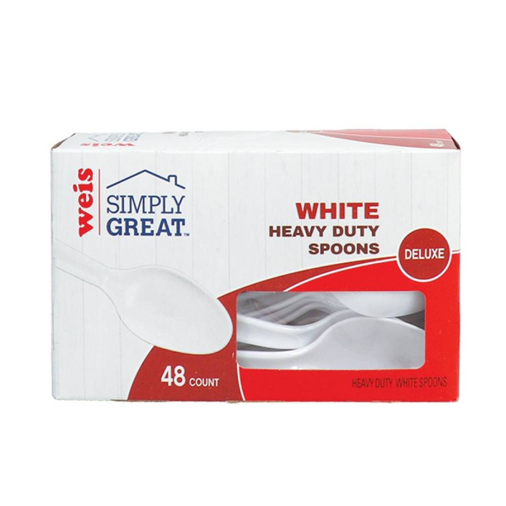 Simply Great Heavy Duty Cutlery Spoons (48 ct)