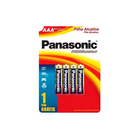 Panasonic pilha alcalina aaa power alkaline (4 un)
