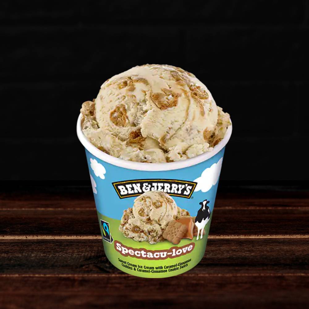 Ben & Jerry's Spectacu-love 465ml 🍮🍦