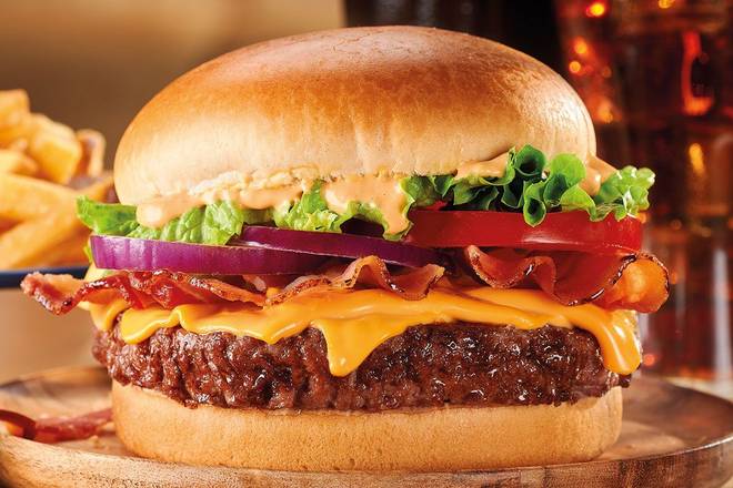 Menu Famous Bacon Burger 🍔 🥓 🍟 🥤🇫🇷