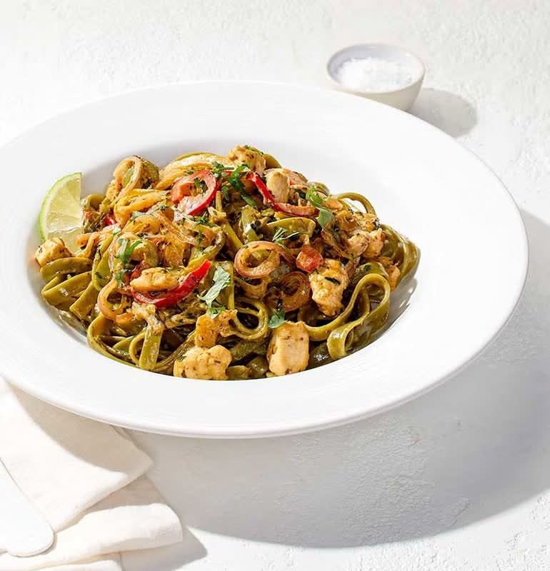 CHICKEN TEQUILA FETTUCCINE