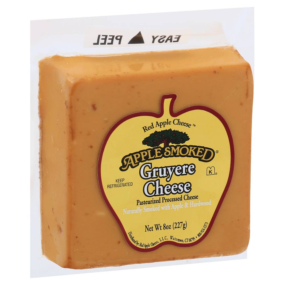 Red Apple Cheese Apple Smoked Gruyere Cheese (8 oz)