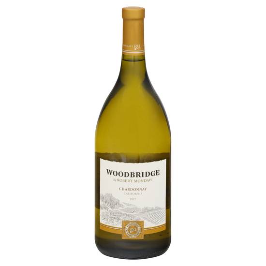 Woodbridge By Robert Mondavi Chardonnay White Wine 2017 (1.5 L)