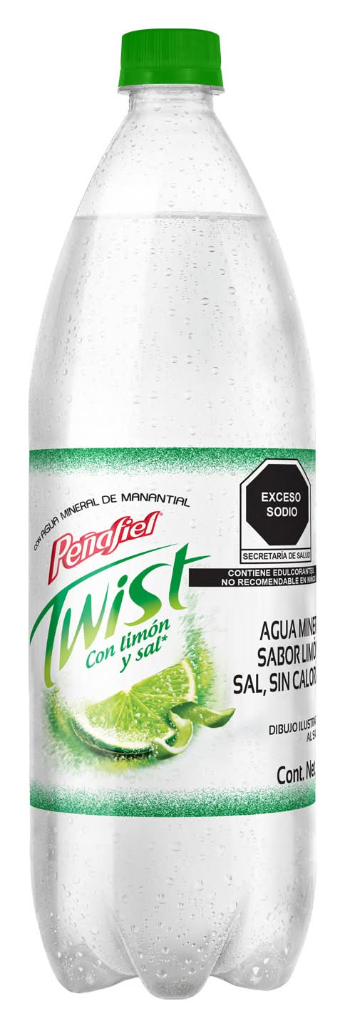 Peñafiel · Twist agua mineral, limón-sal (1 L)