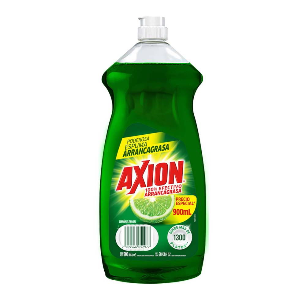 Axion lavatrastes líquido limón