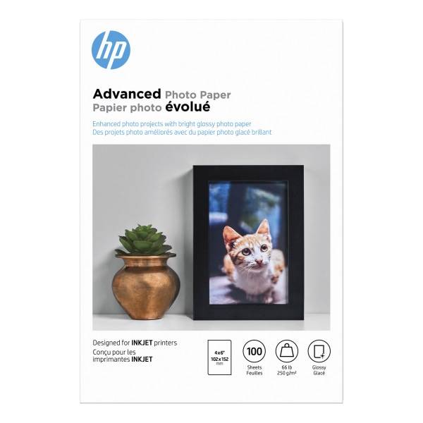 HP Advanced Glossy Photo Paper For Inkjet Printers