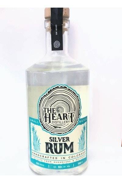 The Heart Silver Rum (750ml bottle)