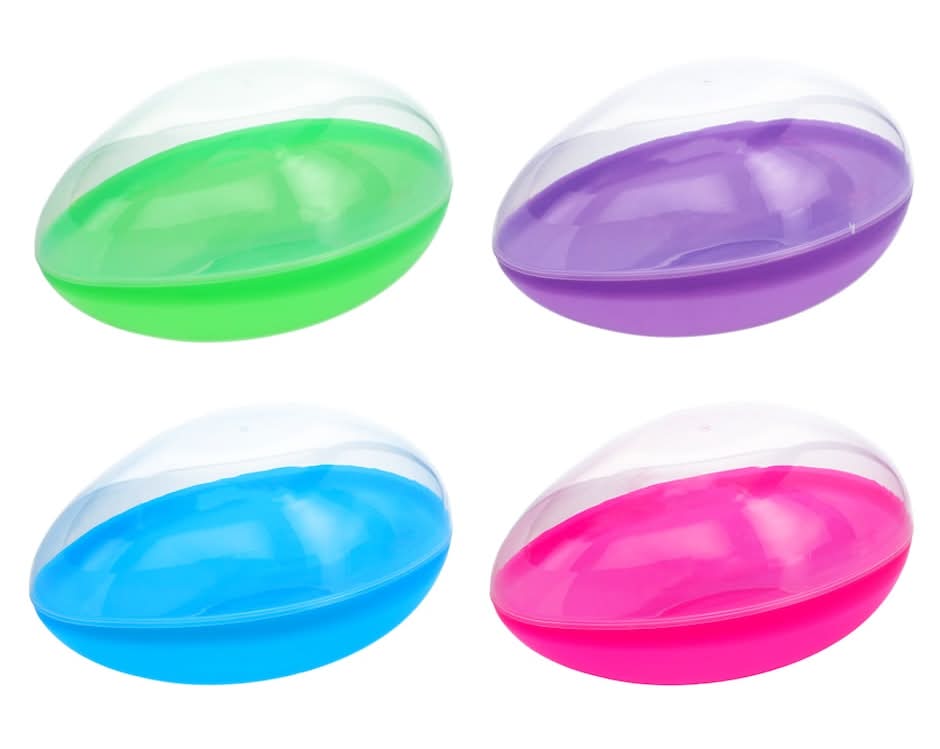 Jumbo Plastic Egg, Assorted Colors, 1-ct.