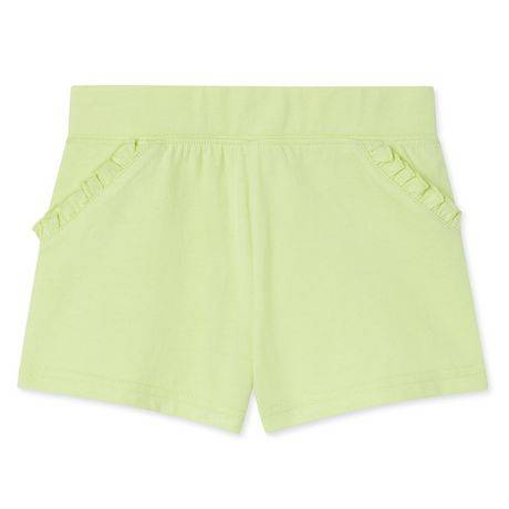 George Toddler Girls'' Ruffle Short (Color: Yellow, Size: 3T)