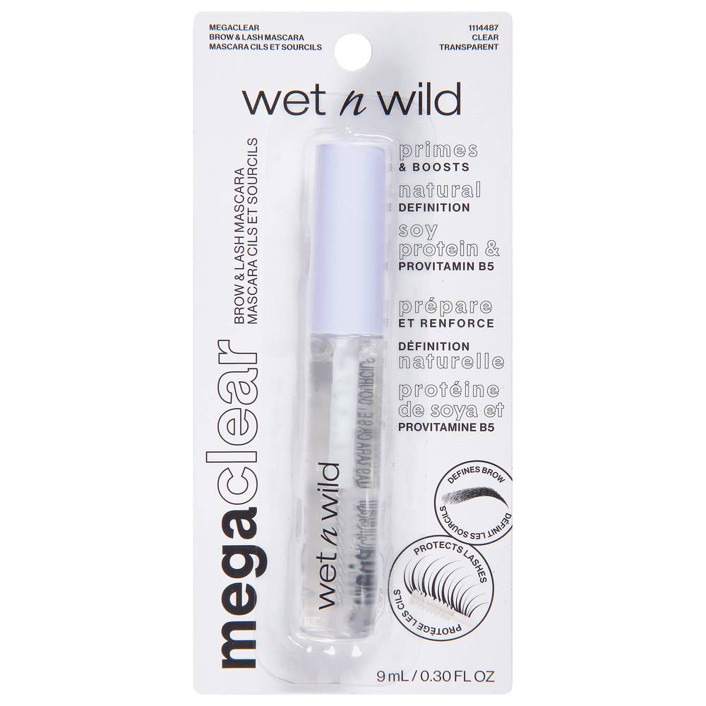 wet n wild Mega Clear Clear Brow & Lash Mascara (0.3 fl oz)