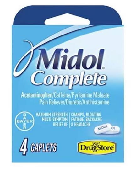 Midol 4-Count
