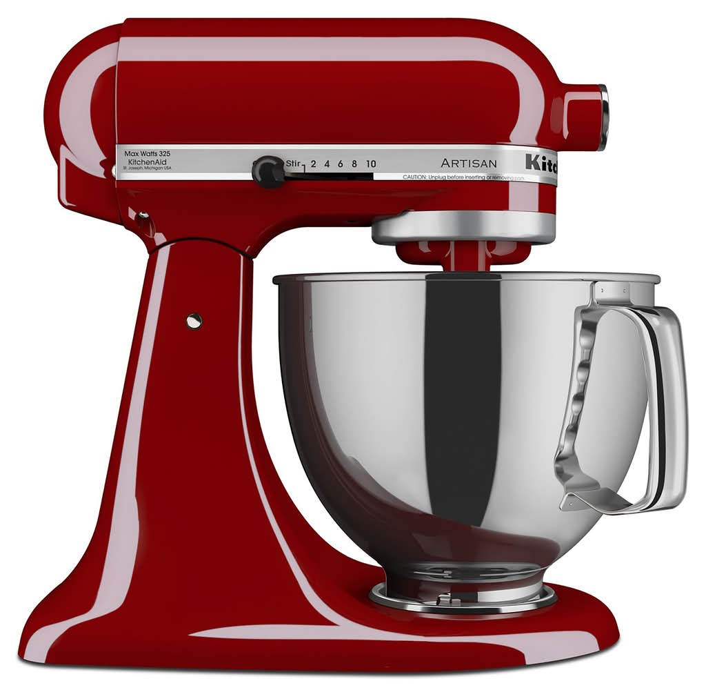 KitchenAid Artisan Empire Red 5-Quart Tilt-head Stand Mixer