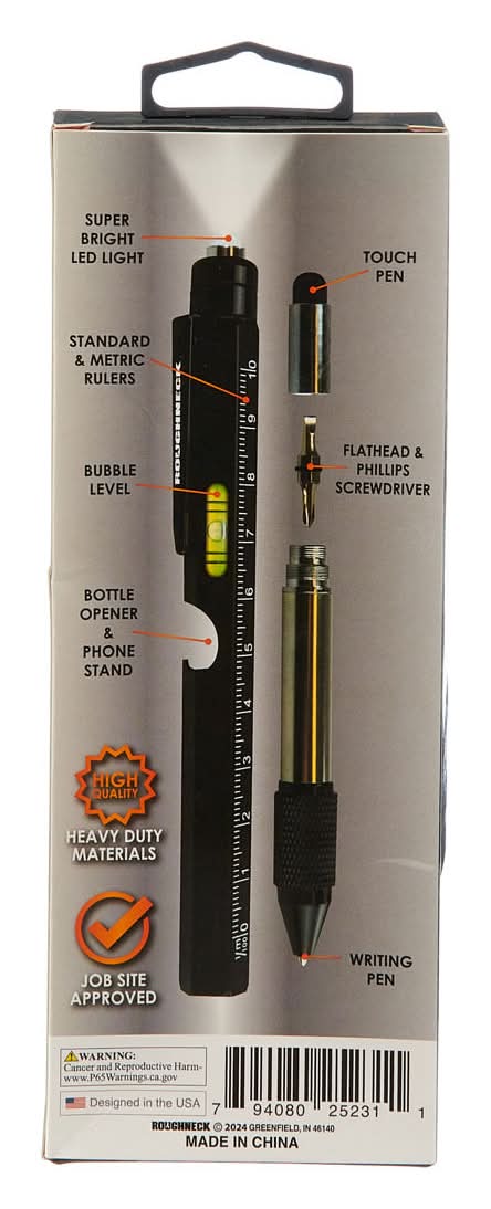 Roughneck 9 In 1 Multi Tool Pen