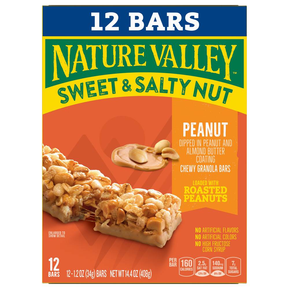 Nature Valley Granola Bars Sweet & Salty Nut Peanut Value pack (14.8 oz)