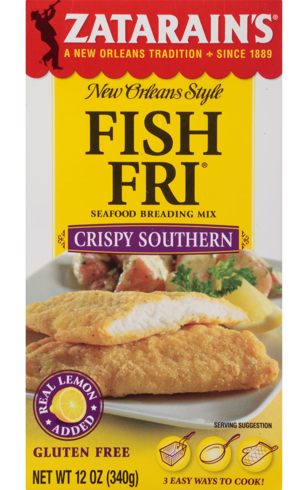 Zatarain's Fish Fri Crispy Southern Breading Mix (12 oz)