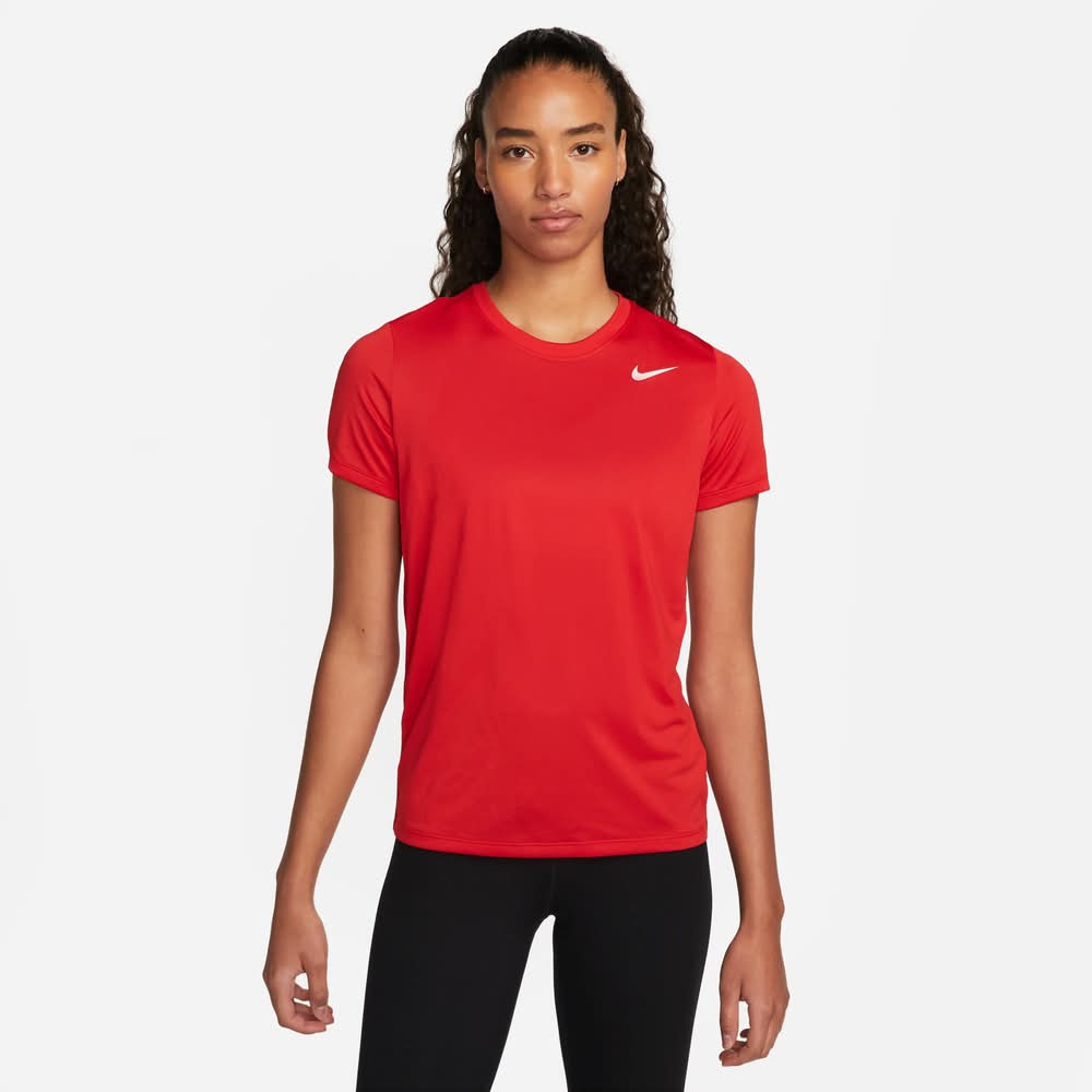 womens red dri fit shirt
