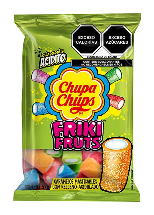 Chupa Chups · Friki fruts gomitas agridulces (57 g)