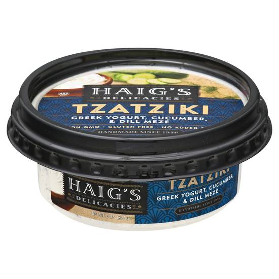 Haig's Tzatziki Greek Yogurt Cucumber & Dill Meze (8 oz)