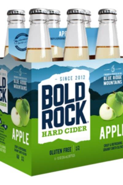 Bold Rock Hard Cider (6 pack, 12 fl oz) (apple)