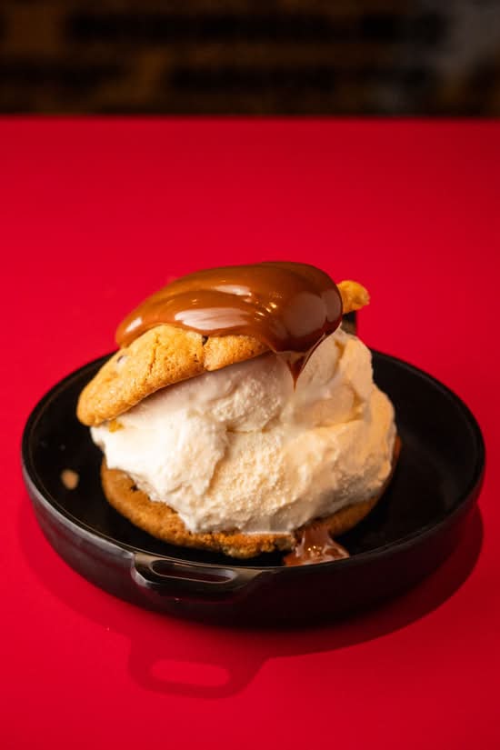 Warm Choco Chip Cookie