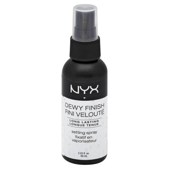 Nyx Professional Makeup Dewy Finish Setting Spray (2 fl oz)