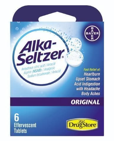 Alka Seltzer Tablets 6 Count