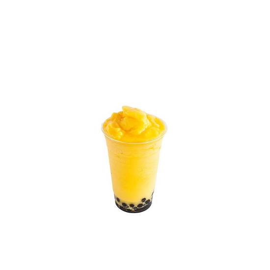 Mango lemonade slushy