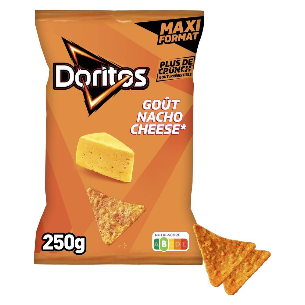 Doritos - Chips tortillas, nacho cheese (250g)