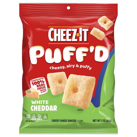 Cheez-It Puff'd Cheesy Baked Snacks (white cheddar)