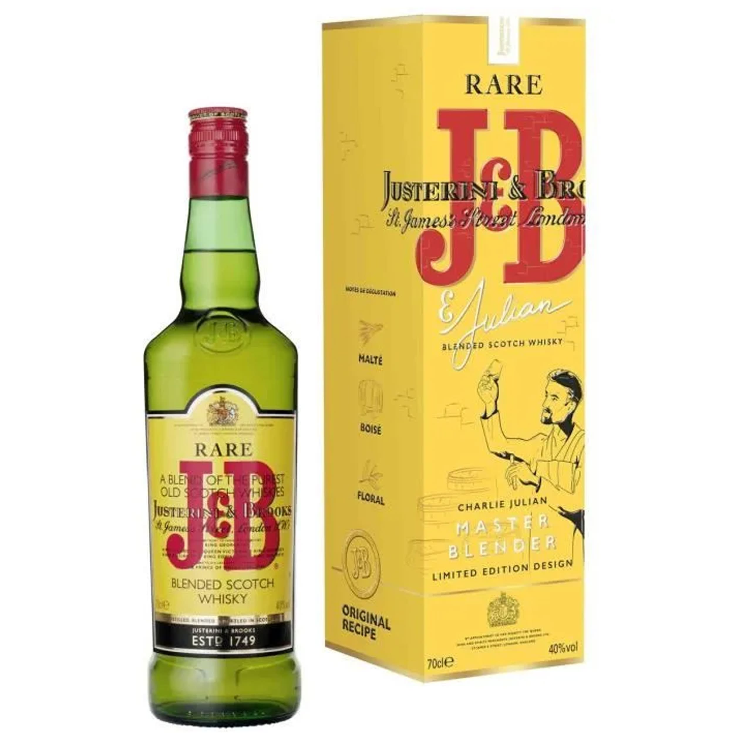 J & B Whisky 70 cl