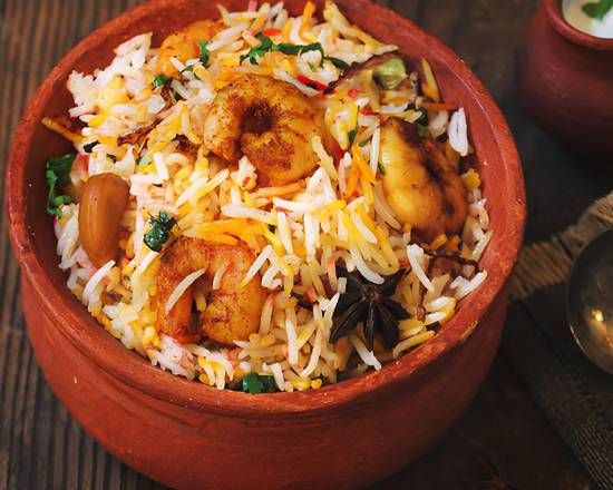 Shrimp Biryani
