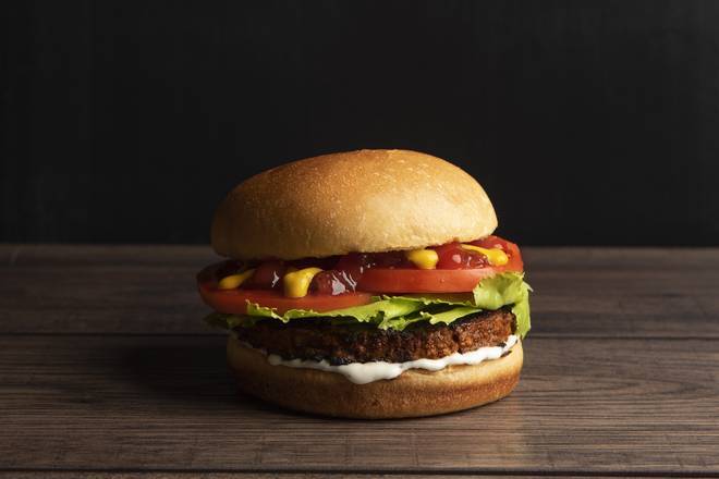 Veggie Burger and Fries