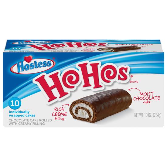 Hostess Hohos Rolled With Creamy Filling Individually Wrapped Cakes (10 ct)